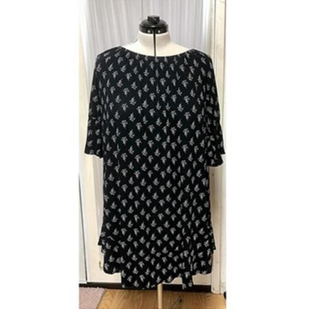 NWT Style & Co black and white dress size 1x